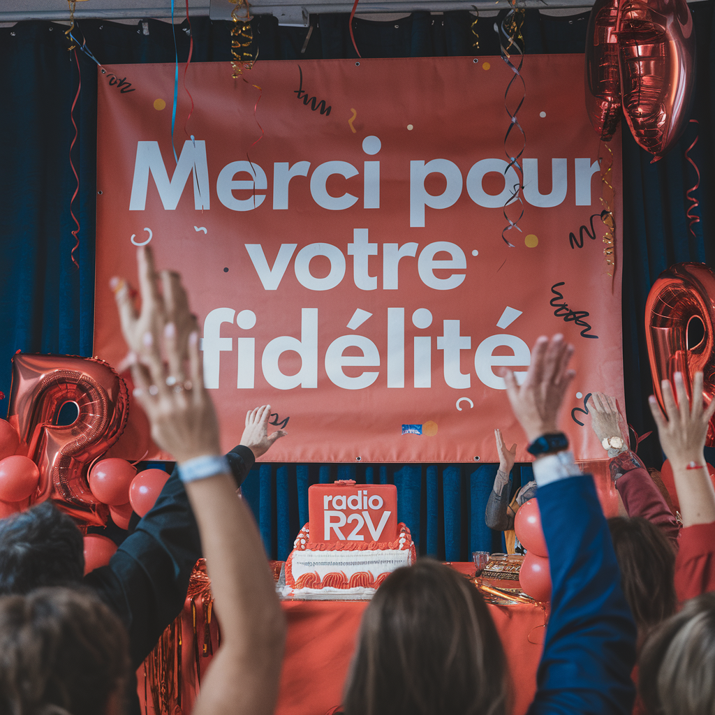 Merci pour votre fidélité pour R2V - La Radio 2 Valenciennes