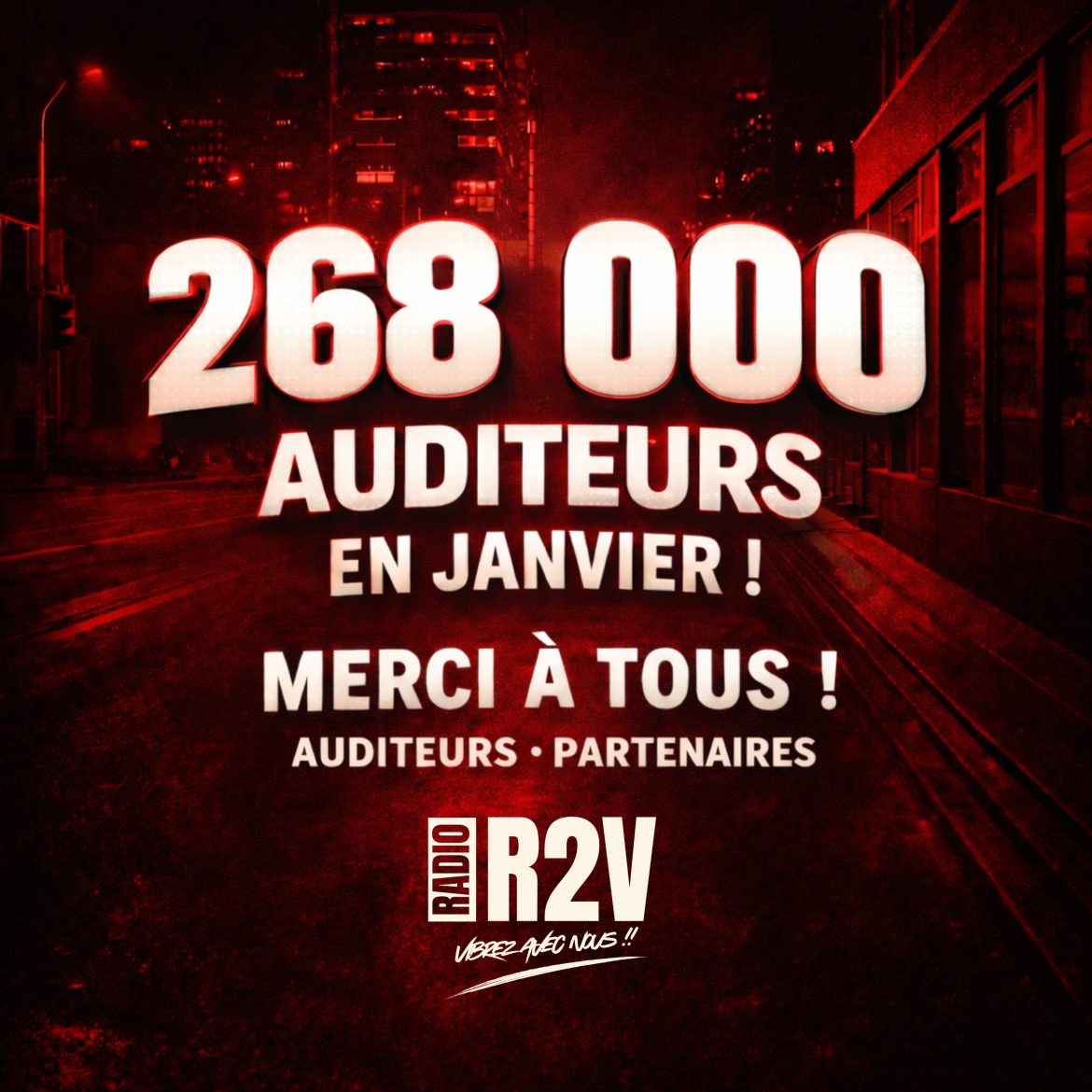 Auditeurs RADIO R2V JANVIER 2026